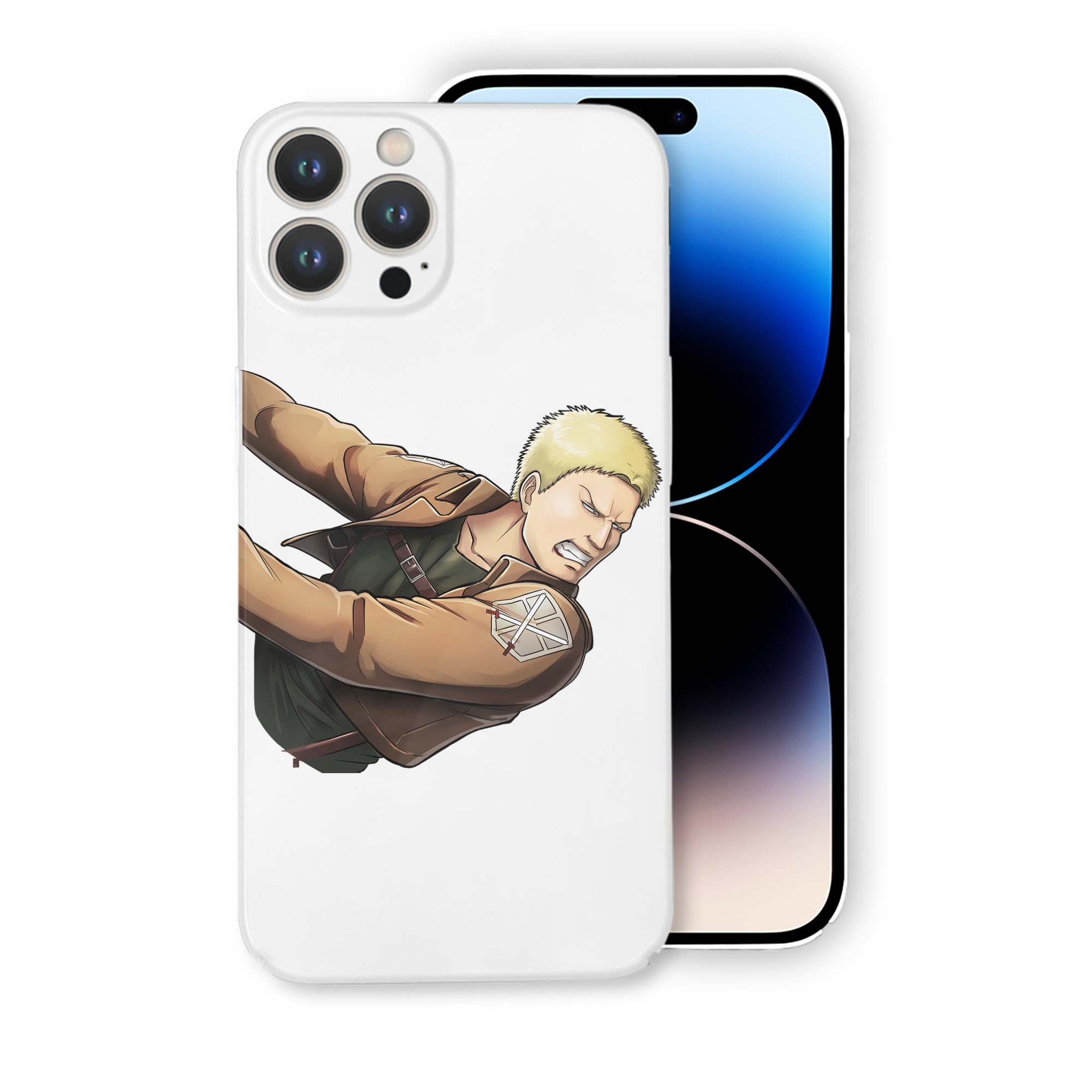 （画像用） 進撃の巨人 ライナー・ブラウン Attack on Titan Reiner Braun 【iPhone 14シリーズ対応】ハードケース
